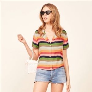 💕Reformation💕 Palma Button Up Shirt NWT